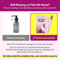 Doctor By Cat Silk Derma Skin and Coat Supplement for Cats Itch Skin Relief, Dandruff Treatment Scab, Overgrooming, Allergy Relief for Cats 30 lickable Formula Individually Packaged, Chicken(1 Pack)