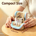 Hamster Car Seat, Doll Car Seat Adjustable Leash Gerbils Car Vent Holder with Vent Clip & Magnetic Base for Small Animal