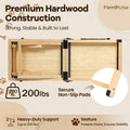 2026 Upgraded Small Dog Ramp for Couch Foldable, 5 Ajustable Height | Height from 9.8" to 20.5", Portable Stable Pet Ste