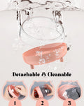 Pawfly Hamster Sand Bath Container, Hamster Sand Bath Box, Hamster Bathtub, Hamster Bathroom, Hamster Toilet, Plastic Du