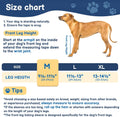 BARKLESS Dog Leg Sleeve for Front Single Leg After Surgery to Stop Licking