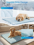 BECEMURU Dog Crate Pad, Cooling Mat for Dogs & Cats, Double Side Use