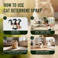 Cat Deterrent Spray, Natural Cat Repellent for Furniture & Home, Anti-Scratch and Anti-Chew Training Spray, Plant-Based 