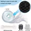 Cat Balcony Net 10x26ft Anti-Fall Fence Net Dog Fence Nets,Small Patio for Apartment Balcony Protection for Balcony Wind