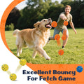 HIPPIH Dog Balls Tennis Balls, Dog Chew Toys for Aggressive Chewers ETPU