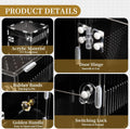 Acrylic Jumping Spider Habitat, Reptile Terrarium Easy Assembly, Bug Enclosure, Praying Mantis Habitat, Frog Enclosure, 