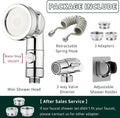 ZCONIEY Sink Faucet Sprayer Attachment Hair Pet Rinser Showerhead with Stop Water-saving Function