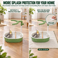 Automatic Parakeet Bird Bath with Pump, Large Running Water Parrot Shower