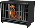 38 inch Heavy Duty Dog Crate Cover Durable 600D Oxford Fabric