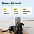 PetSafe Wall Entry Pet Door, Telescoping, Dogs up to 40 lb
