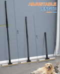 Carpet Rake for Pet Hair Removal, Reusable Dog Hair Remover with 47" Handle, Pet Hair Removal Tool with Innovative Metal