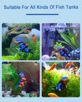 2-Pack Floating Little Diver, Aquarium Decorations for Fish Tanks