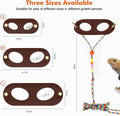 LIKZINWA Bearded Dragon Lizard Leash Harness,4 Size Pack Adjustable Small Animal Harness for Reptile and Small pet (Brow