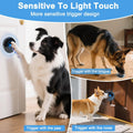 Dog Door Bell 2026 Enhanced Touch, Wireless Doggie Doorbell for Potty Training to Go Outside, IP65 Waterproof, 1000ft Range, 55 Melodies, 5 Modes & Adjustable Volume (2 Buttons)