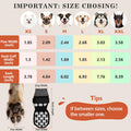 Socks for Dogs to Prevent Licking - Double Side Dog Foot Paw Covers, Dog Socks for Hardwood Floors Anti Slip, No Twist Puppy Booties Dog Grip Socks for Small Medium Large Senior Dogs, Black, XS