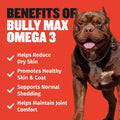 Bully Max Omega-3 Salmon Oil for Dogs + 2-in-1 Muscle Gain Power Tabs