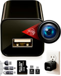 Plug-in Full HD Dome Camera - Premium Reliable 1080p Pet Cam with Motion Detection - Easy No-WiFi Setup & Data Protectio