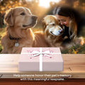 X-partner Pet Memorial Frame with Collar Holder – Dog and Cat Loss Remembrance Gift – You Were My Favorite Hello and Hardest Goodbye – Sympathy Keepsake Frame for Pet Lovers