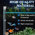 Aquarium Fish Shrimp Feeding Dish Set, Shrimp Feeding Dish Set, Transparent Shrimp Feeding Adjustable Tube with Feeding 