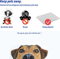 BYTEBAY 16 Pack Cat Deterrent Outdoor Scat Mat for Cats&Dogs, Keep Away Pest Plastic Mats with Spikes,16 x 13 Inches…