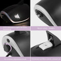HITOP 6W Silent Aquarium Air Pump - 160GPH Large Air Volume Fish Aerator, Adjustable Oxygen Pump for Fish Tank up to 300