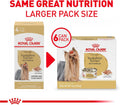 Royal Canin Breed Health Nutrition Yorkshire Terrier Adult Loaf in Sauce Dog Food, 3 oz (Pack of 6)