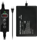 Reptile Heat Pad with Digital Thermostat, Under Tank Terrrarium Heat Mat 16W 8 * 12 Inch, Temperature Controller Heating