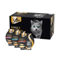 Sheba Bisque Lickable Cat Treats & Cat Food Toppers, Chicken, Tuna and Salmon Recipes, 1.4 oz. Bowls, 24 Count