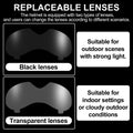 Zhongren Dog Helmet with Goggles - 2in1 Doggy Sunglasses and Pet Motorcycle Tactical Helmet Set for Medium Large Breed w