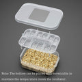 Still Awake Reptile Egg Incubator Professional Hatcher Hatching Box Case Tray Plastic Breeding Incubator for Hatching Sn