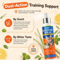 Cat Deterrent Spray for Furniture Protection, Anti Scratch and Urine Marking, Plant-Based Safe Formula for Indoor & Outd