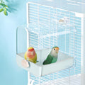 Hanging Bird Bath for Cage, 3 in 1 Multifunction Bird Bath/Bowl/House, Bird Cage Accessories Suitable for Small to Mediu