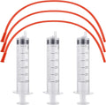 Nuanchu 3 Sets Puppy Kitten Feeding Tube Kit for Small Animals