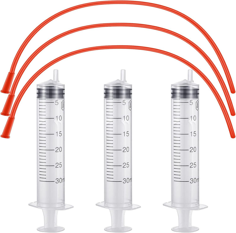 Nuanchu 3 Sets Puppy Kitten Feeding Tube Kit for Small Animals