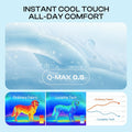 Luciphia Dog Cooling Mat, Q-MAX>0.5 Non-Slip Self-Cooling Pad for Pets