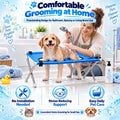 Dog Bed Foldable Grooming Hammock Stand and Bath Holder for Small Pets