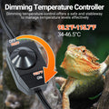 REPTI ZOO Reptile Heating Hammock, Reptile Hammock and Reptile Heating Pad with Dimming Temprature Controller 2-in-1 for