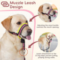 BARKLESS Soft Dog Head Collar for Large Medium Dog, No Pull Head Halter