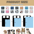 Rezutan Upgraded Flannel Blankets for Large Dogs & Cats, Grey 60" x 50"