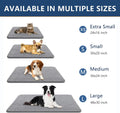 Smiry Dog Door Mat for Muddy Paws 30x20, Absorbent Low-Profile Doormats