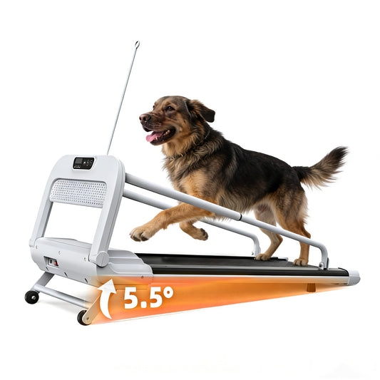 Dog Treadmills, 265lbs Capacity Pet Treadmill with 6° Incline, 2.5HP Ultra-Quiet Motor, Adjustable Speed, Perfect for Small/Medium Dogs/Large Dogs Health and Exercise
