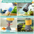Aquarium Vacuum Gravel Cleaner, 8 in 1 Removable 20W Fish Tank Cleaner