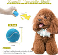 Magicorange 10 Pack Squeaky Mini Tennis Balls, 1.5 inch Small Dog Ball