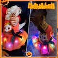 Dog Halloween Dress with Led Light Wreath Puppy Clothes Costumes Outfits for Small Dog Girl