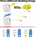 Pet Prime Dog Automatic Ball Launcher for Large Dogs Ball Thrower Machine Outdoor Indoor Use Interactive Dog Toy Adjusta