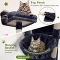 Globlazer Extra Large Cat Tower for Big Cats 20 lbs, 81in, F81