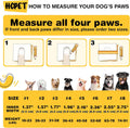 Hcpet Dog Shoes for Dogs, Dog Booties for Dogs, Anti-Slip Dog Boots & Paw Protectors for Hot Pavement Winter Snow Hiking
