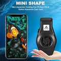 DaToo Mini Aquarium Chiller Small Fish Tank Fan Aquarium Cooling Fan 2-Level Speed Adjustable Aquarium Fan Quiet Aquariu