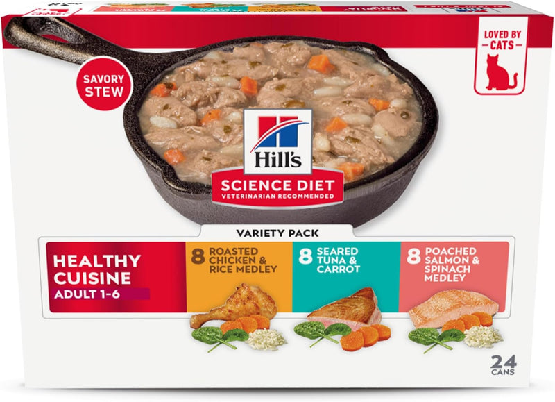 Hill's Science Diet Healthy Cuisine Wet Cat Food Variety Pack