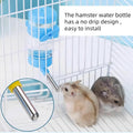 2 PCS Pet Cage Water Bottle No Drip Small Animal Water Bottle, Hanging Hamsters Water Bottle,for Rabbit, Guinea Pig, Hed